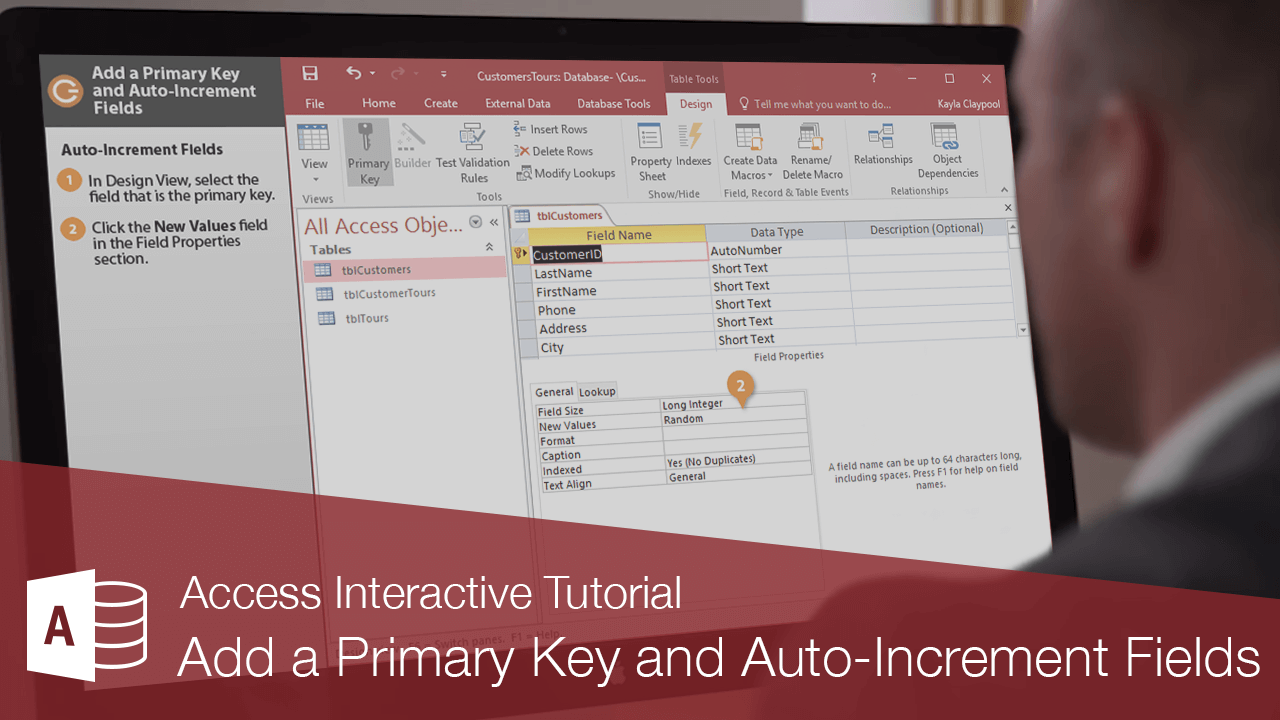 Add a Primary Key and Auto-Increment Fields