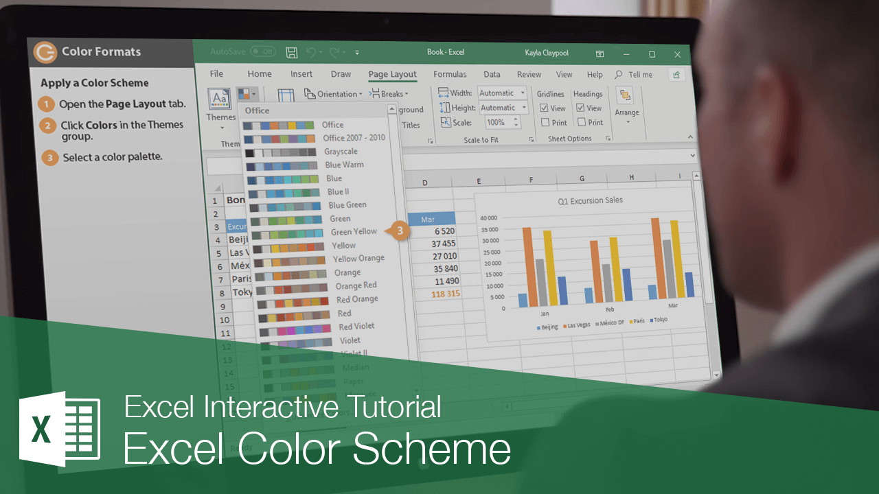 Excel Color Scheme