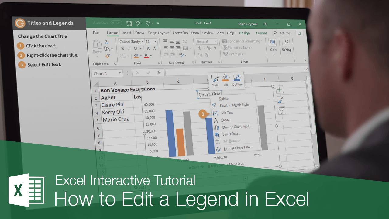 How to Edit a Legend in Excel
