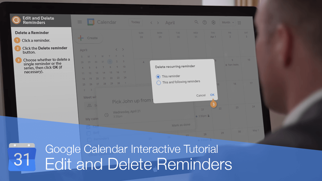 Edit and Delete Reminders