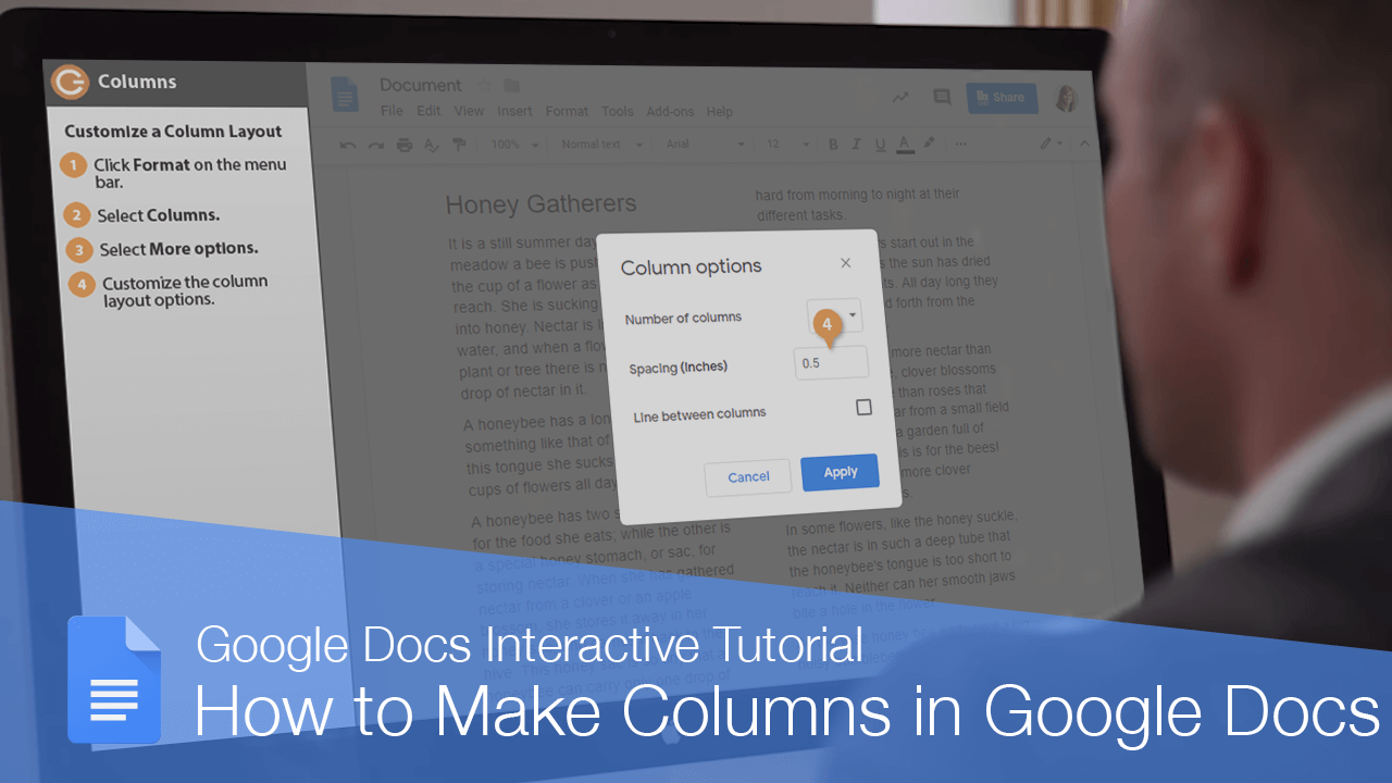 How to Make Columns in Google Docs