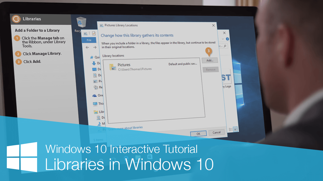 Libraries in Windows 10