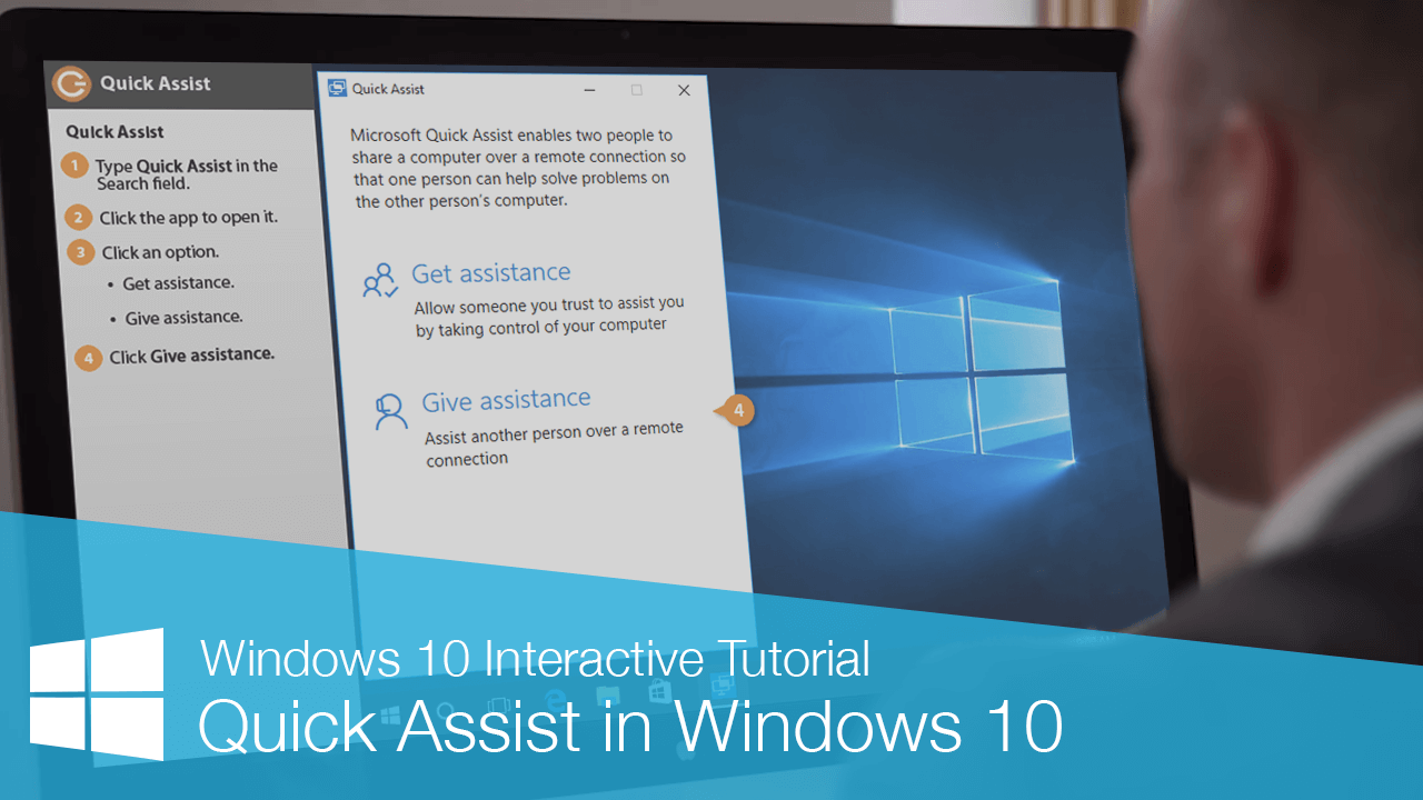 Quick Assist in Windows 10