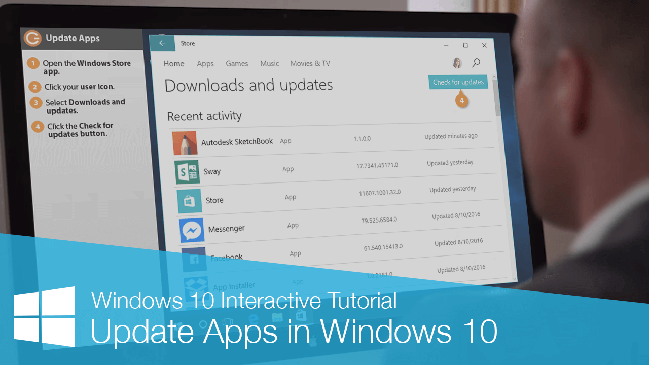 Update Apps in Windows 10