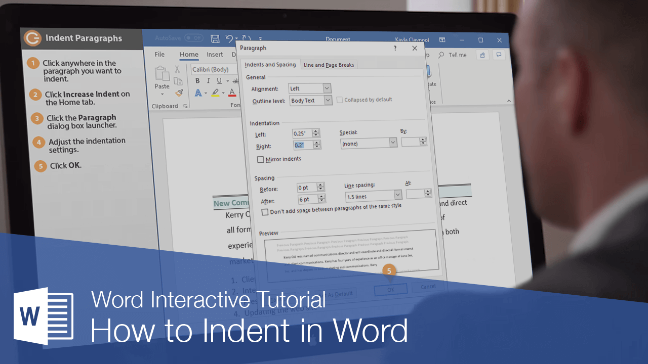 How to Create a Hanging Indent in Word