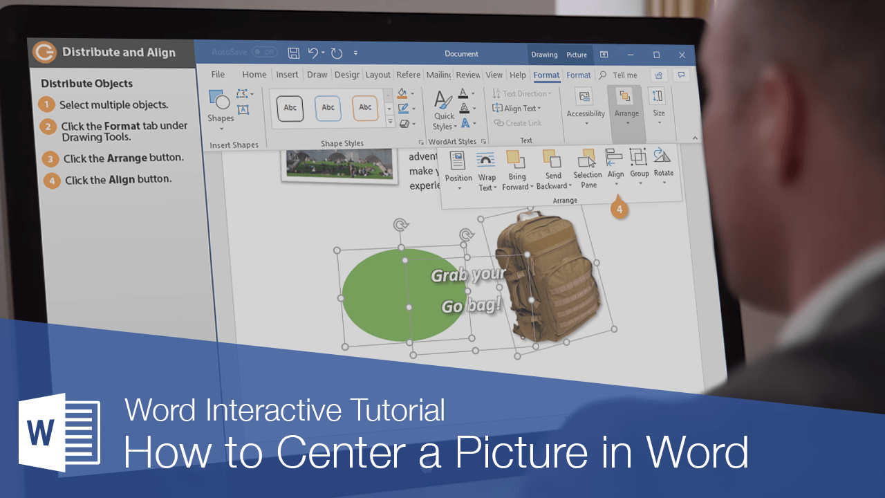 How to Center a Picture in Word