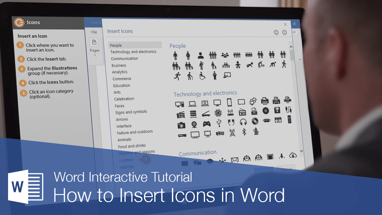 How to Insert Icons in Word