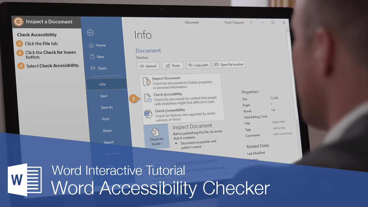 Word Accessibility Checker